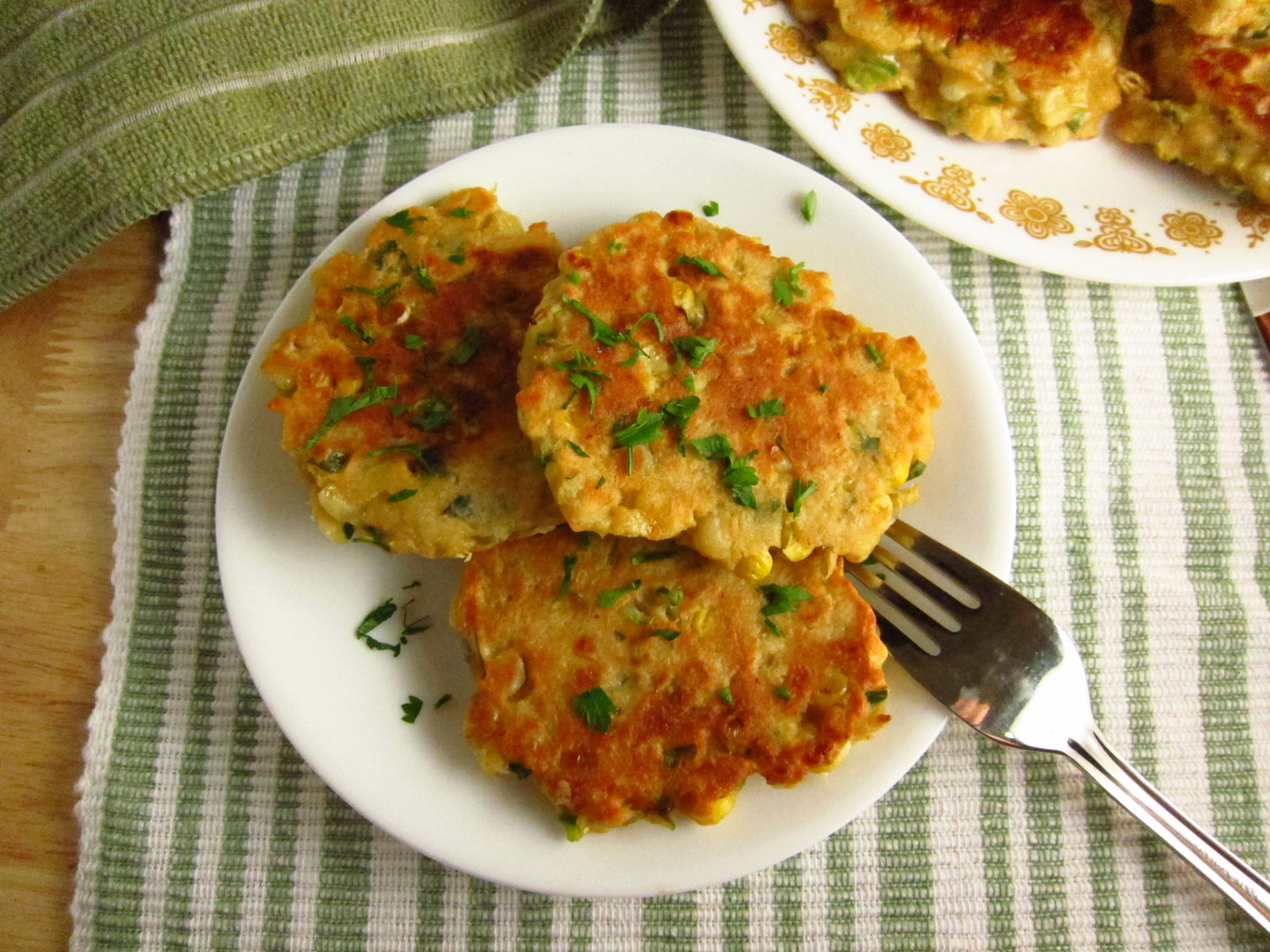 Quick and Easy Corn Fritters Babaganosh