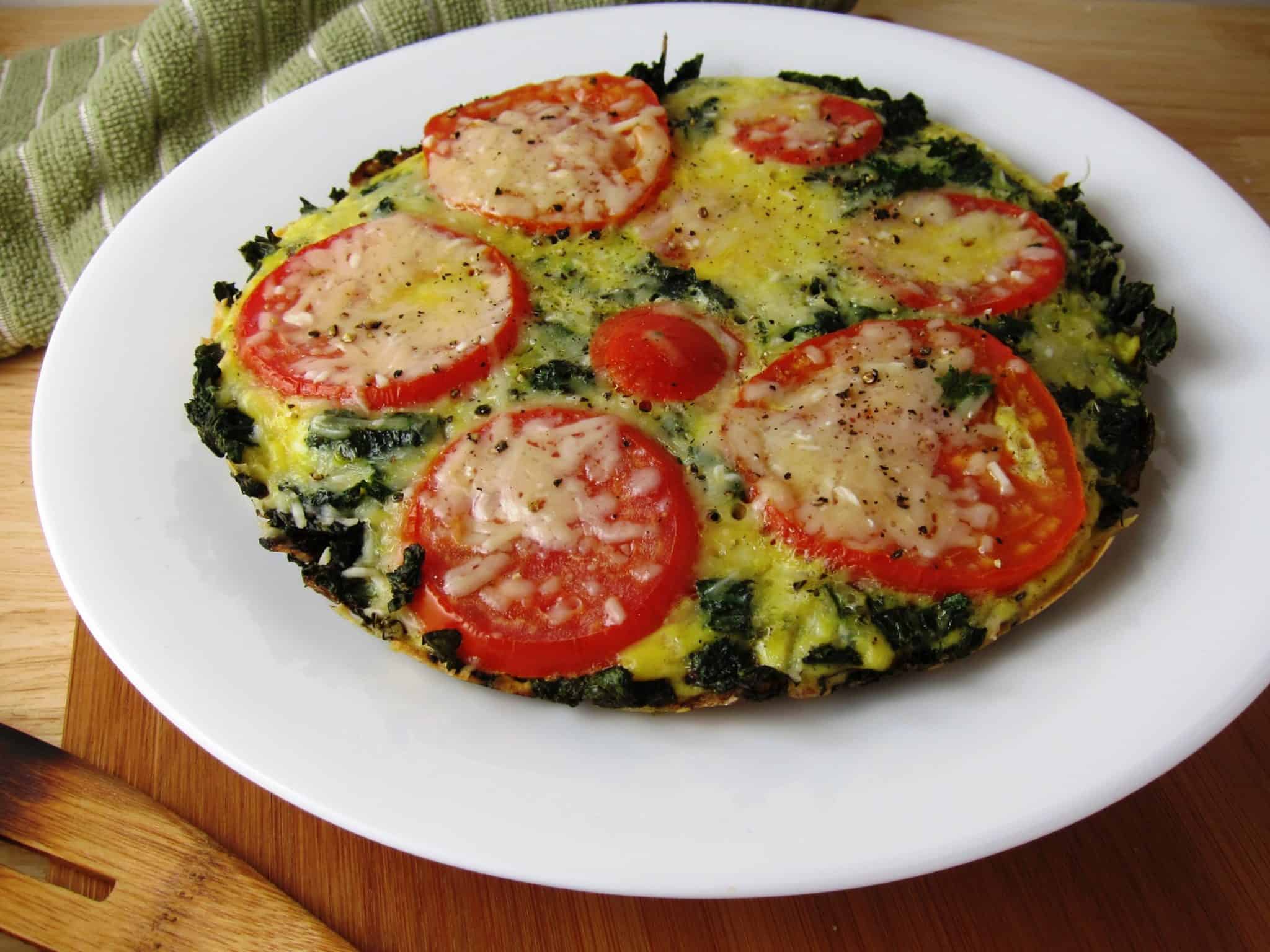 15 Minute VegetableLoaded No Bake Frittata Babaganosh