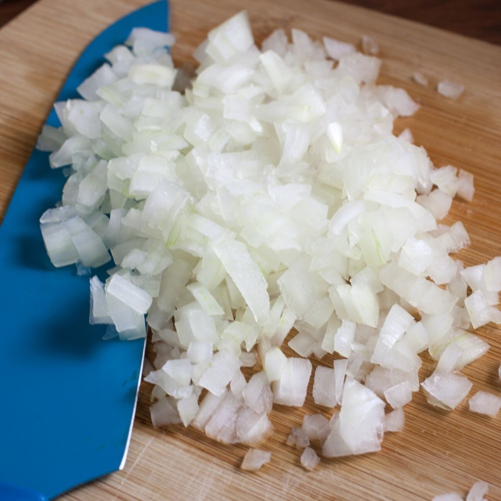 finely diced onion