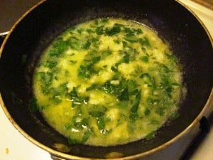 Baked Shrimp with Vegetables and Pasta with Lemon Garlic Sauce | Babaganosh