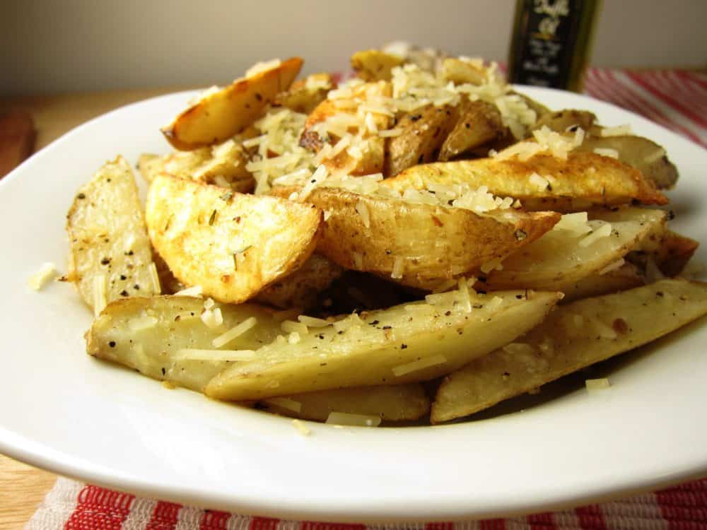 Parmesan Truffle Potato Wedges