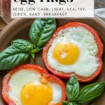 bell pepper egg rings - eggs in a hole pinterest graphic