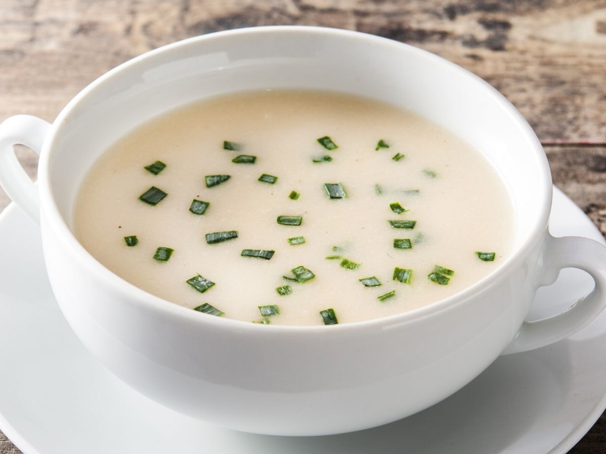 creamy potato turnip soup