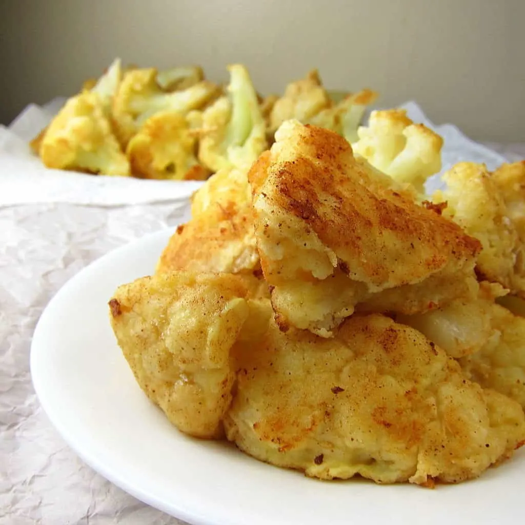 pan fried cauliflower - a recipe for frying cauliflower