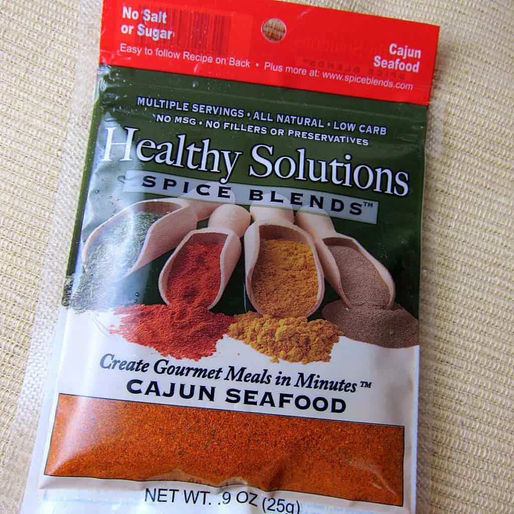cajun shrimp and vegetables