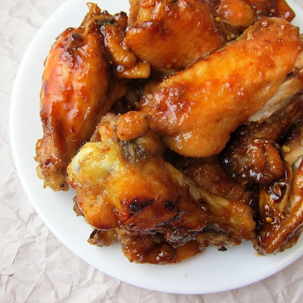 Honey Ginger Garlic Wings {Instant Pot or Slow Cooker}