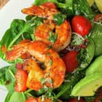 cajun shrimp salad pinterest image