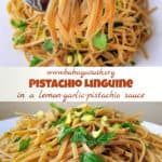 pistachio linguine pinterest image
