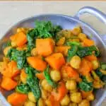 ethiopian chickpeas - vegetarian ethiopian recipe pinterest image