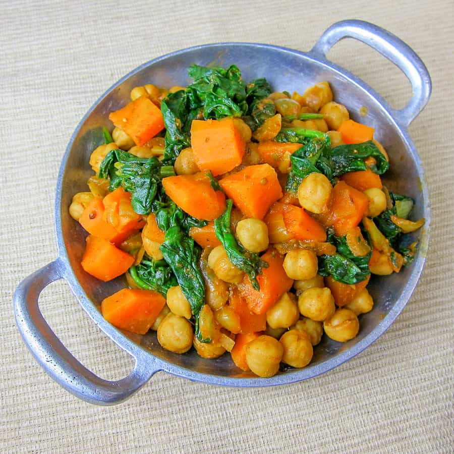 ethiopian chickpeas - vegetarian ethiopian recipe