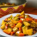 Potato and Bell Pepper Hash