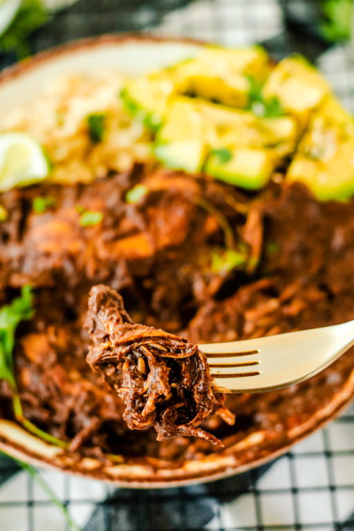 Easy Chicken Mole Babaganosh