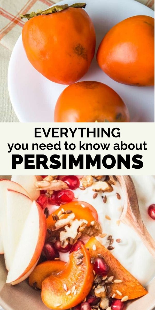 How to Pick Good Persimmons & How to Eat Persimmons Babaganosh