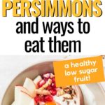 how to pick persimmons - pinterest graphic