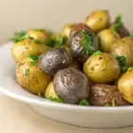 roasted young potatoes