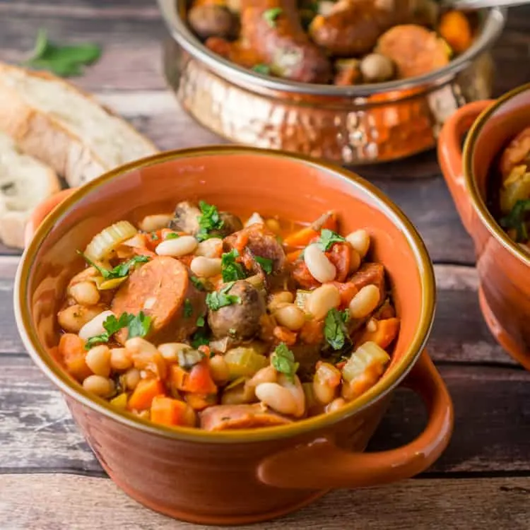 Slow Cooker Cassoulet Babaganosh