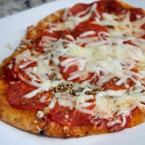 Grilled Naan Pizza Babaganosh