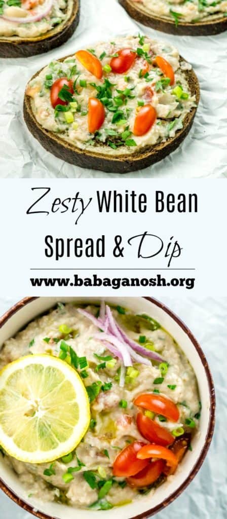 Zesty White Bean Spread 