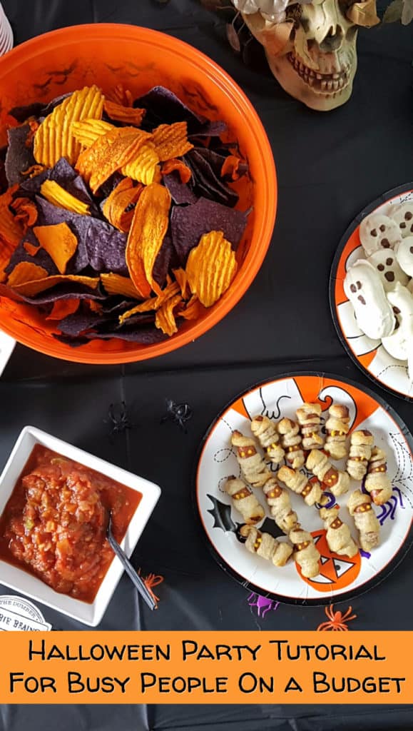 Halloween Party Tutorial for Busy People on a Budget - from www.www.babaganosh.org