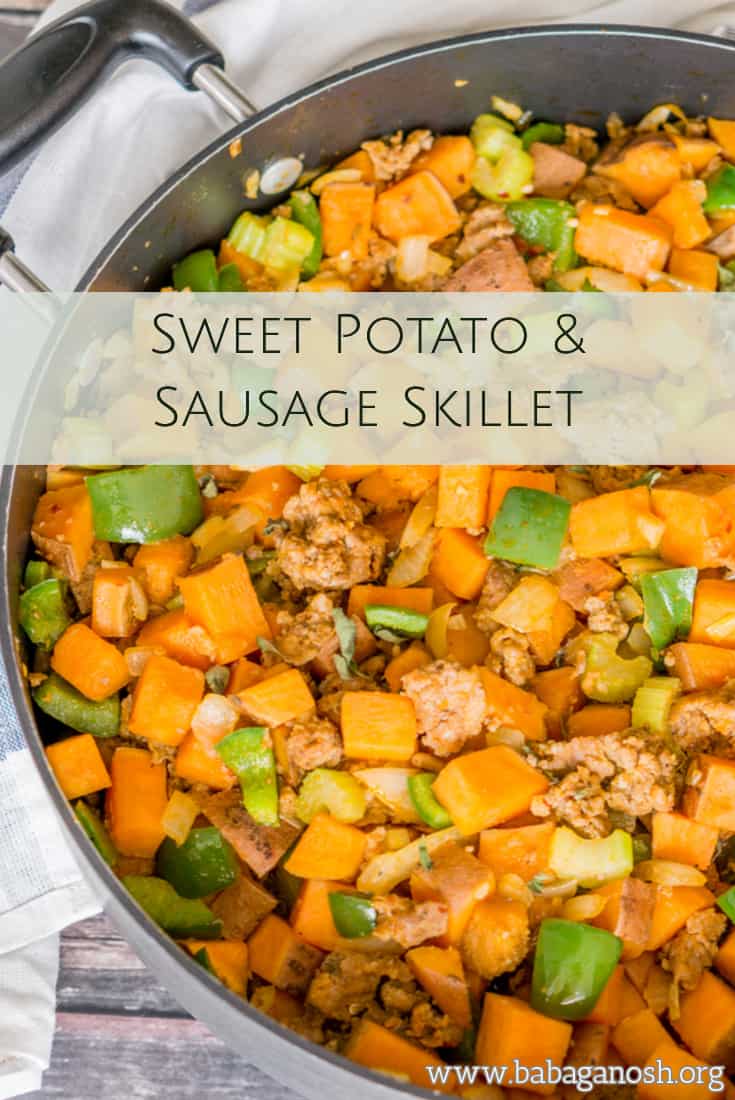 Sweet potato sausage skillet