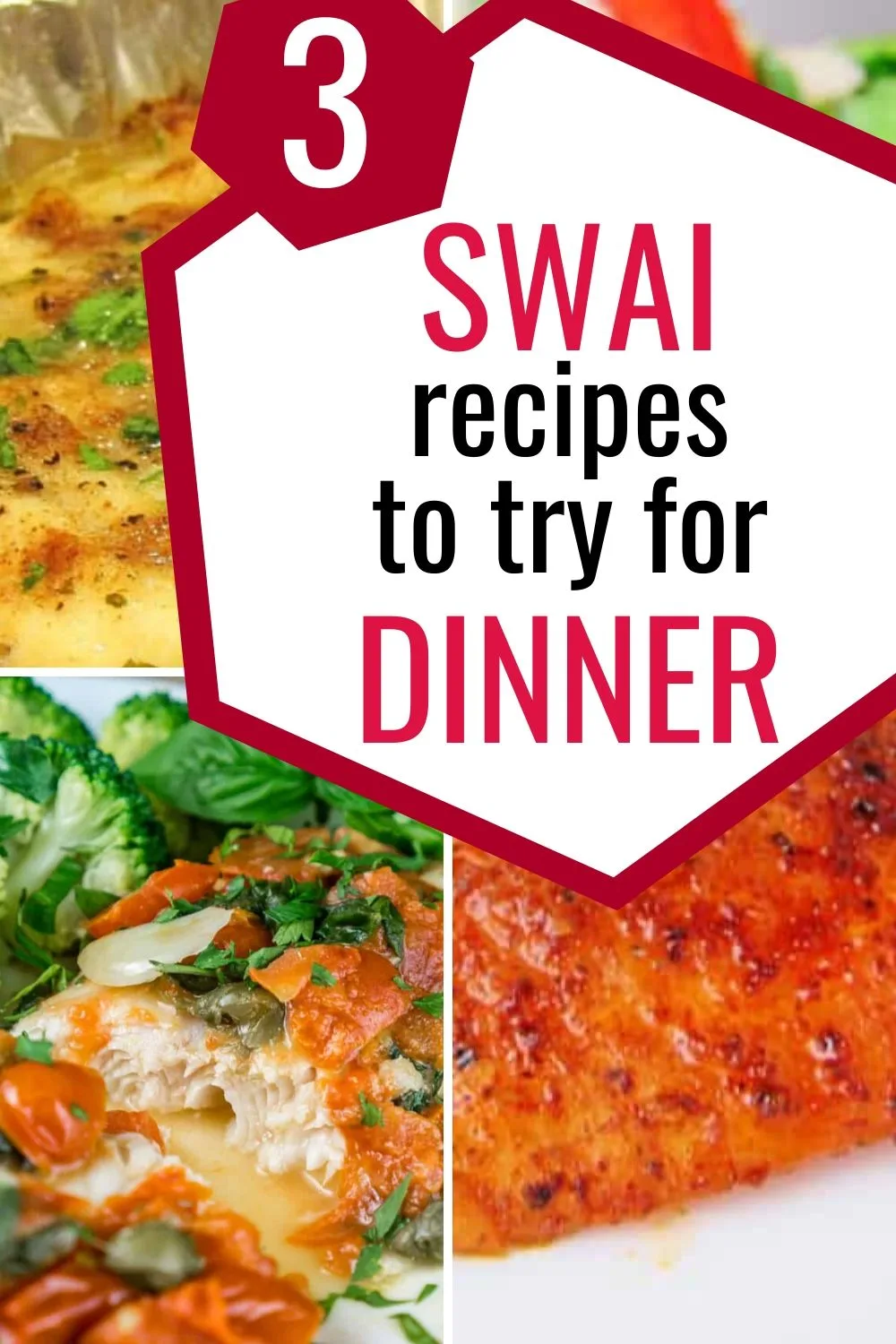 swai recipes collage graphic