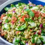 kamut tabbouleh salad