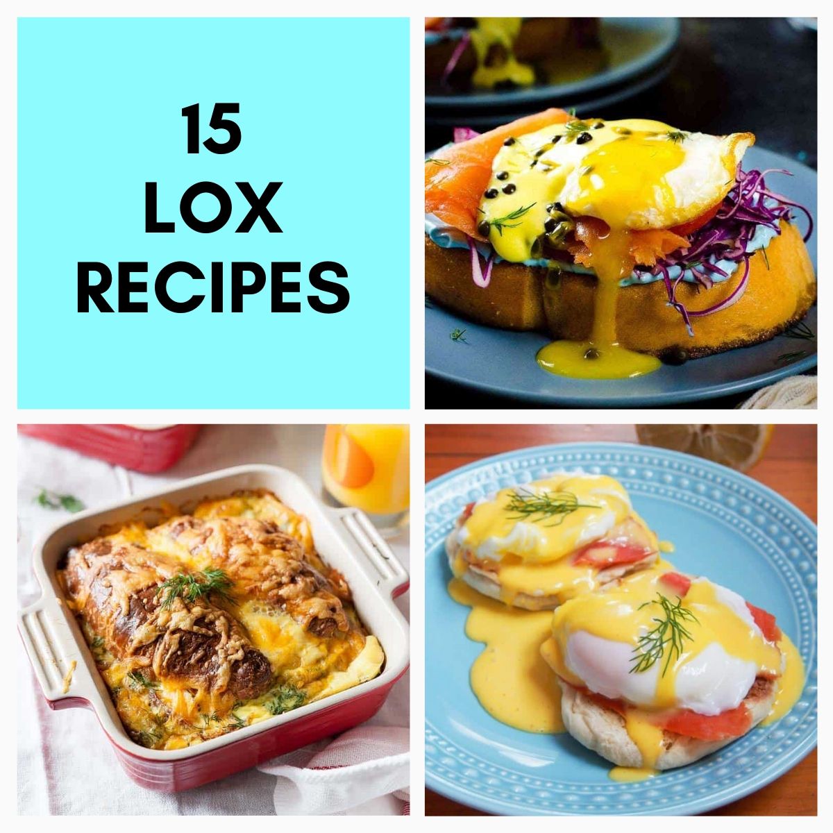 lox recipes ideas graphic