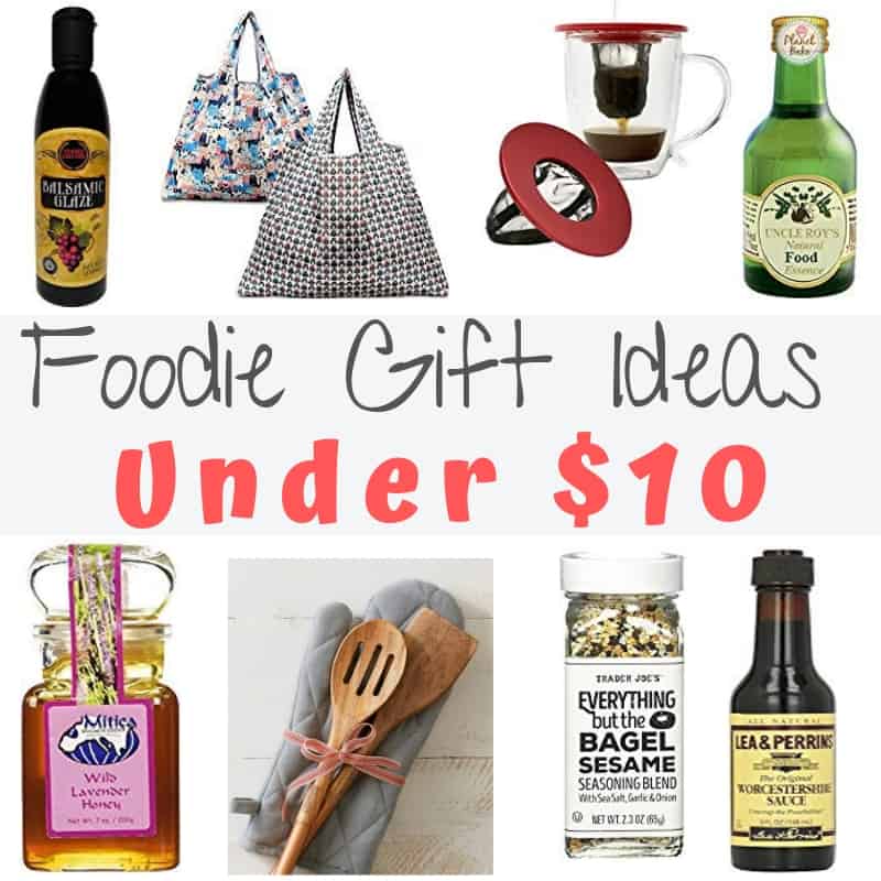 foodie gift ideas collage