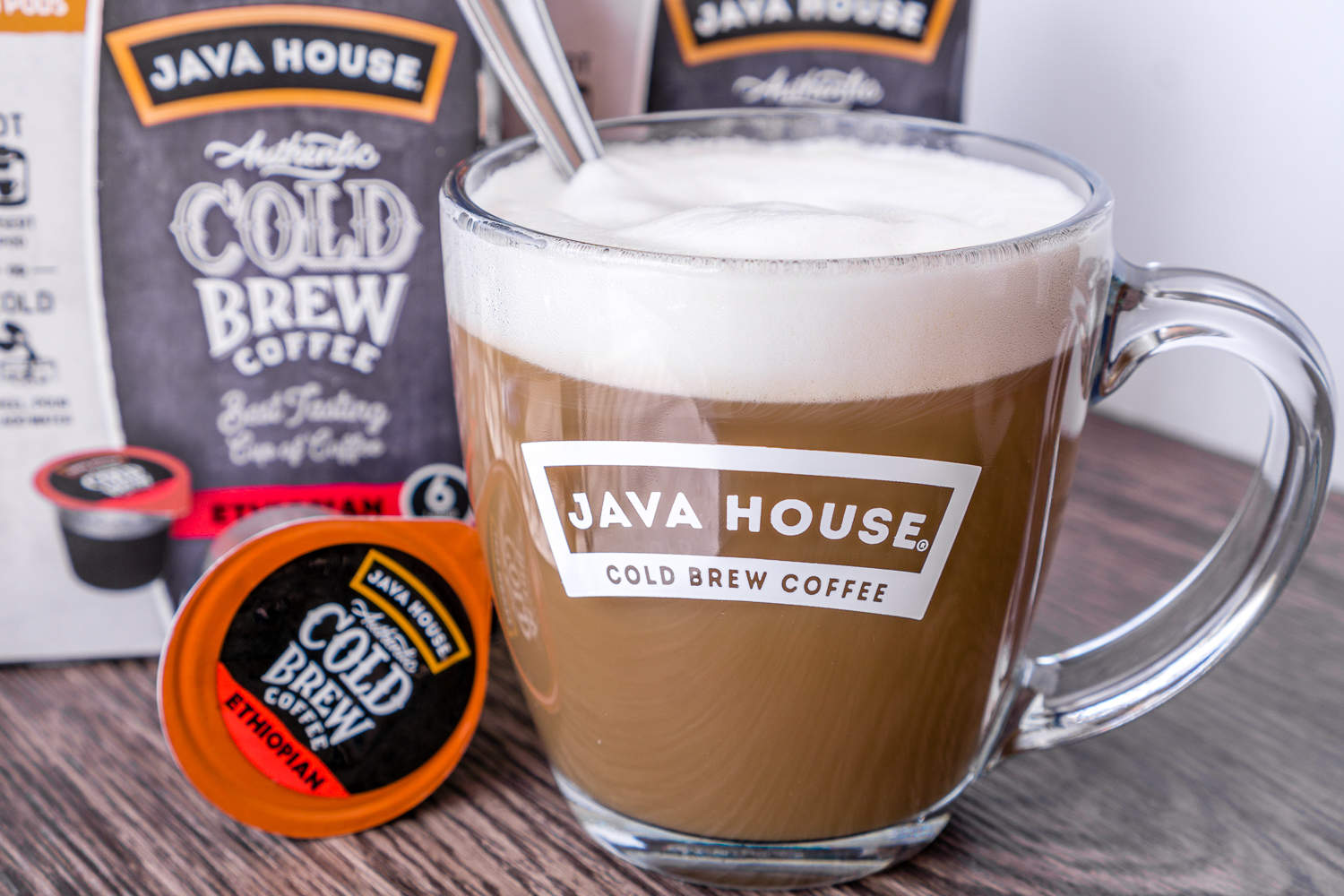 image of javahouse hot coffee in a mug