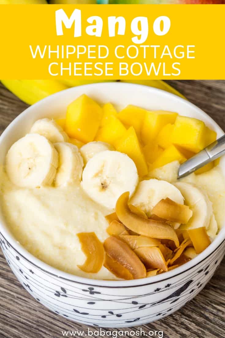 Mango Whipped Cottage Cheese Babaganosh