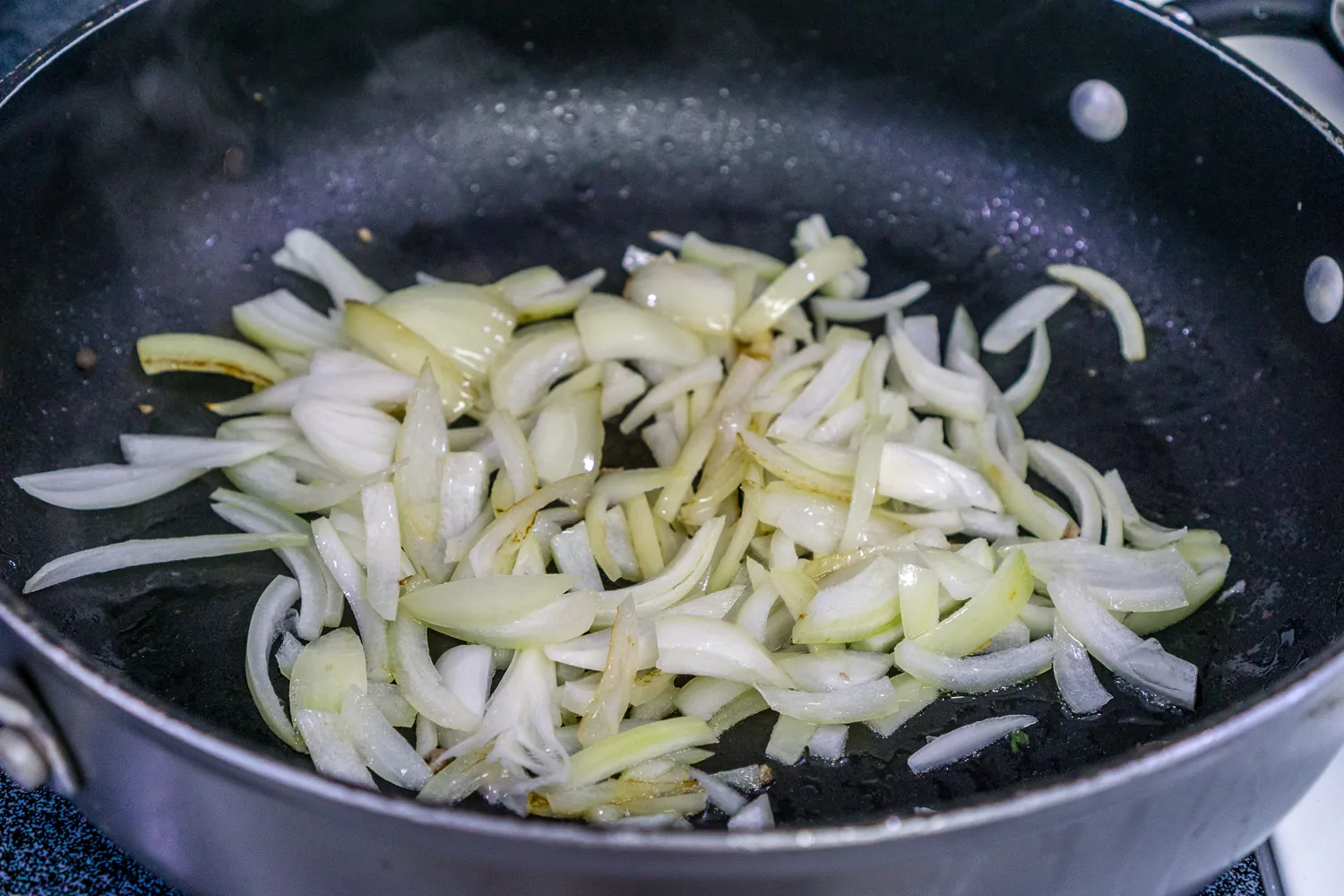 image of sauteed sliced onion