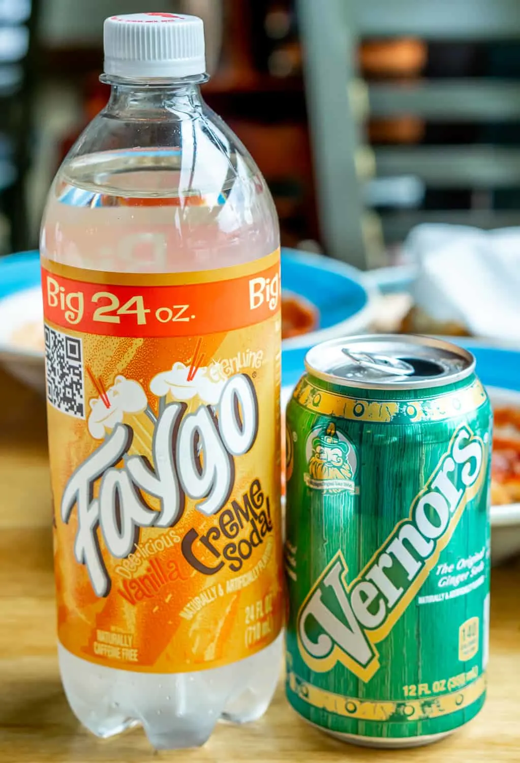 Faygo and Vernor's sodas