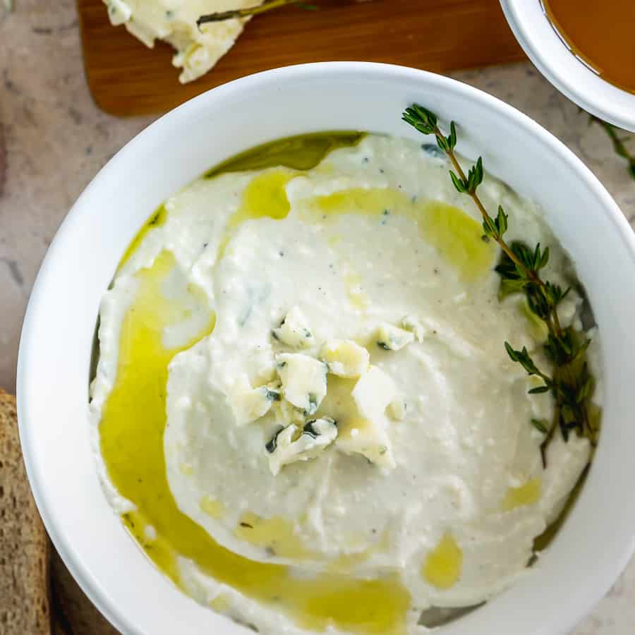 whipped blue cheese spread