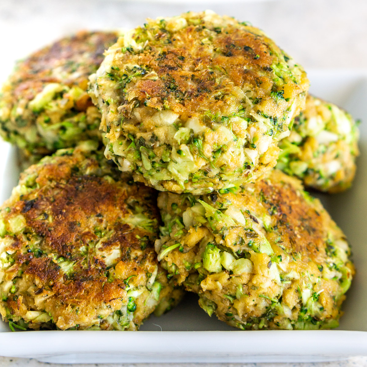 vegan broccoli meatballs