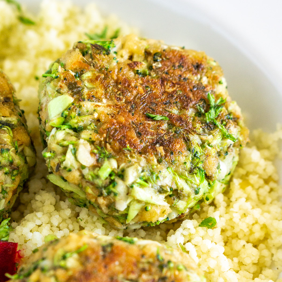 broccoli meatball made with adda veggies savory blend protein mix