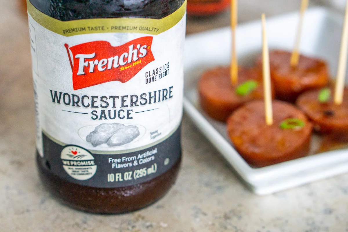 worcestershire sauce for kielbasa bites