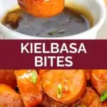 kielbasa appetizer pinterest graphic