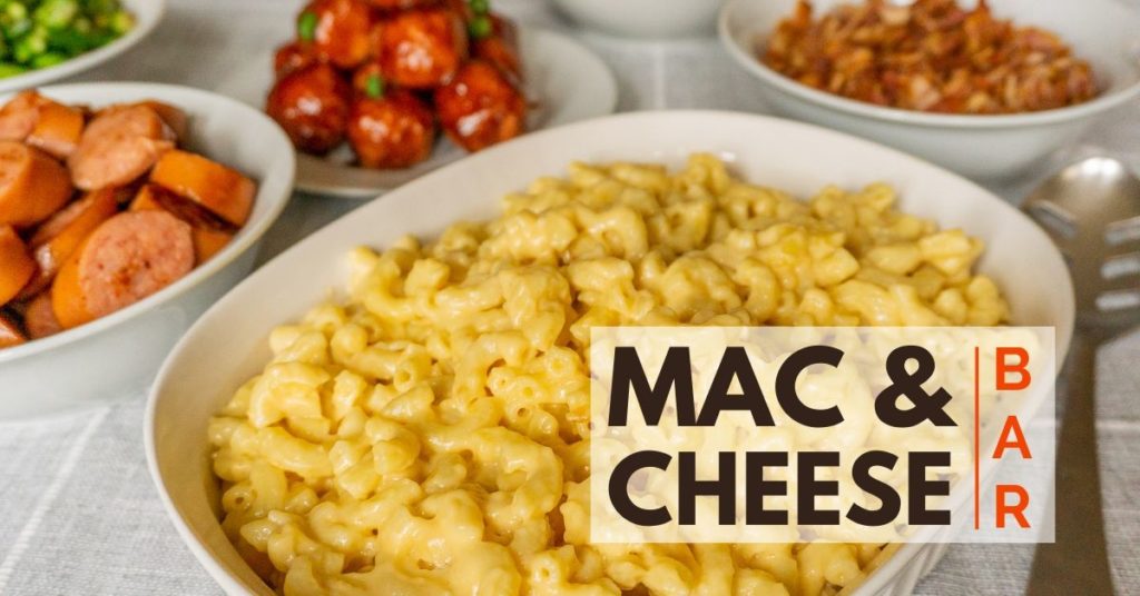 Mac and Cheese Bar Babaganosh