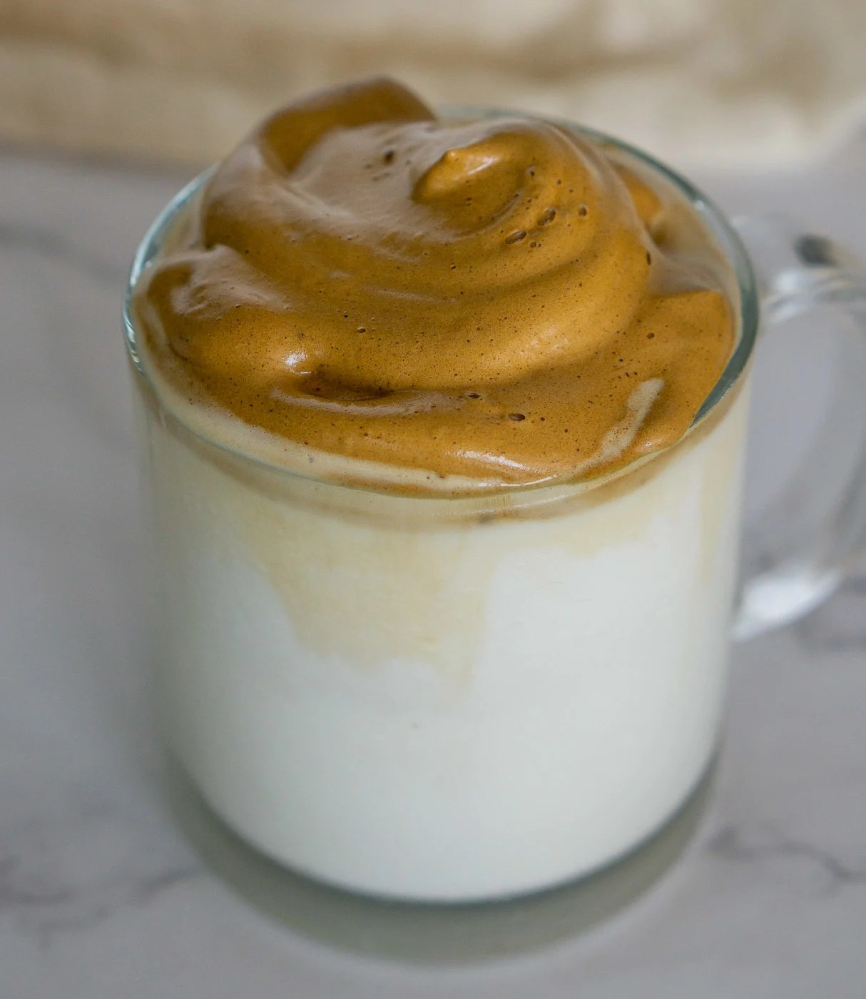 pumpkin spice whipped coffee latte
