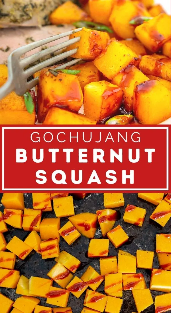 gochujang roasted butternut squash pin graphic