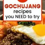 gochujang recipes graphic