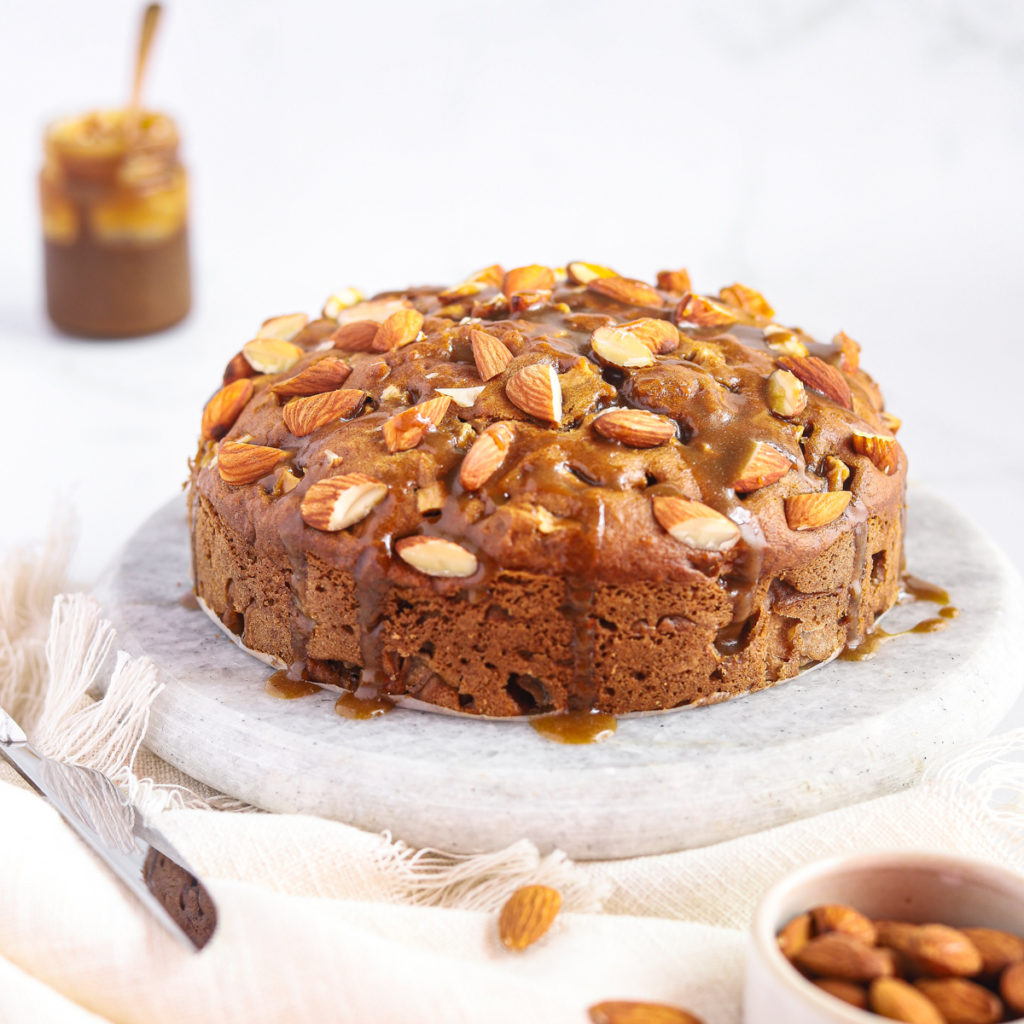 Toffee Apple Cake Babaganosh