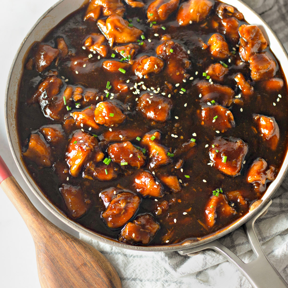 Easy Bourbon Chicken | Babaganosh