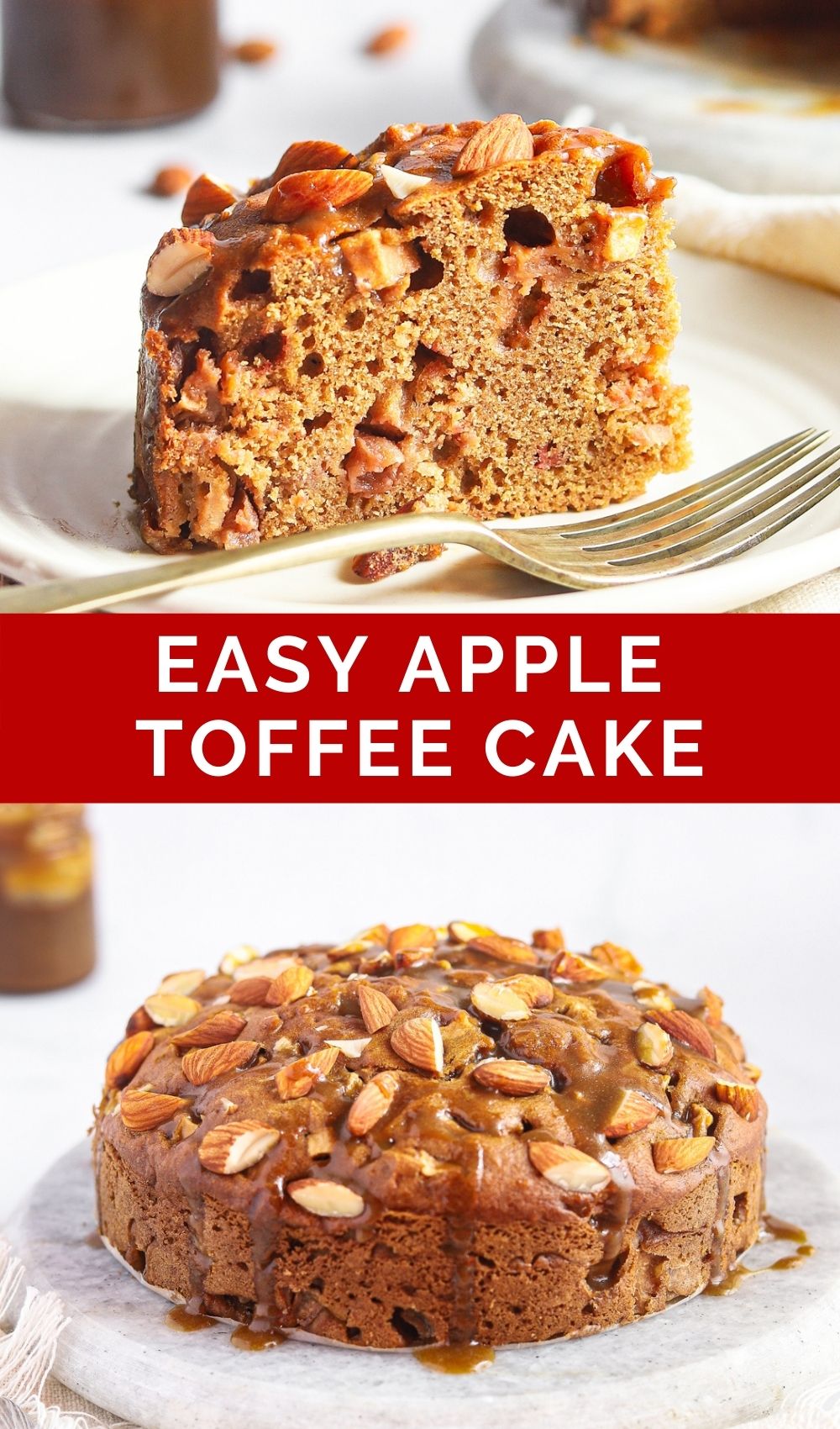 pinnaple image of easy apple toffee cake
