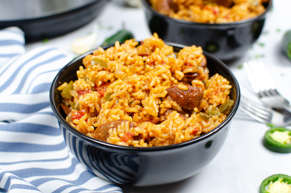 Instant Pot Sausage Jambalaya Babaganosh