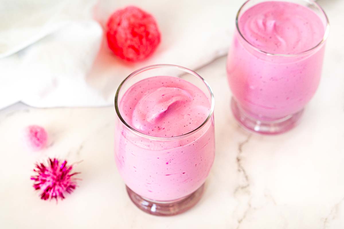 Dragon Fruit Whipped Cottage Cheese