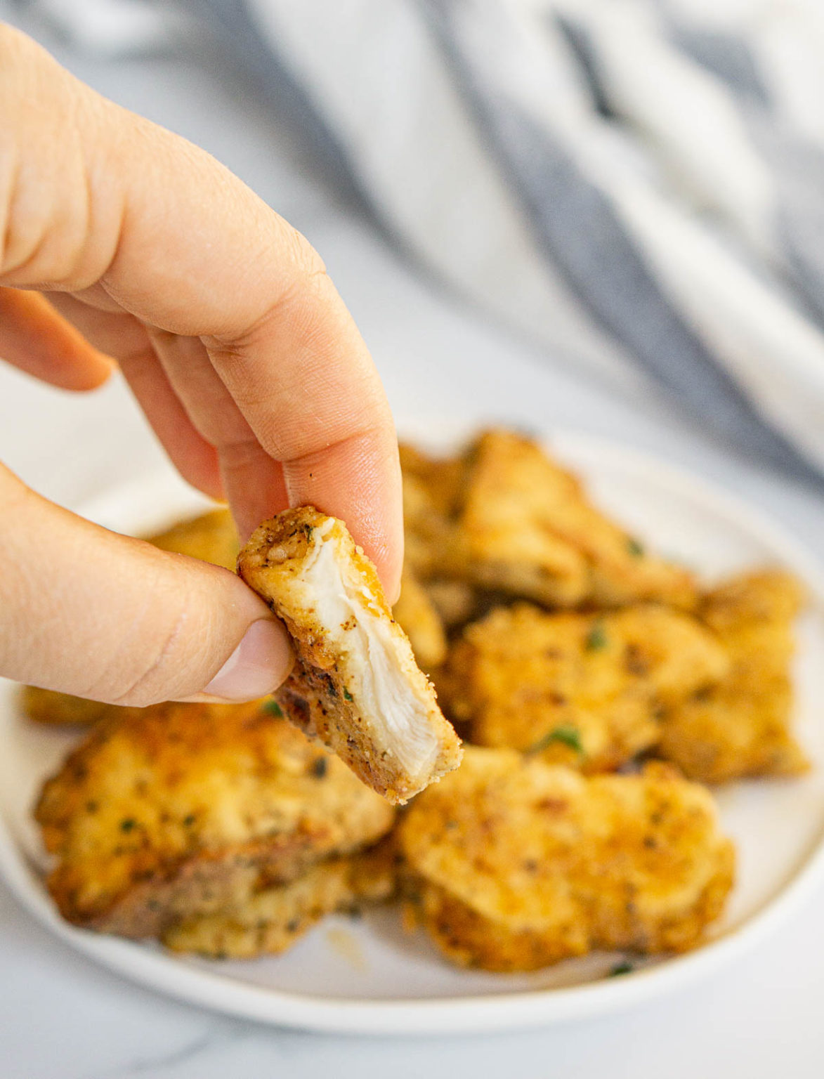 Pan Fried Lion's Mane Mushrooms Babaganosh