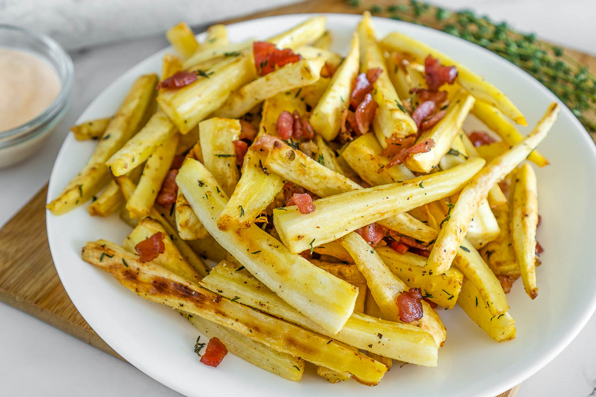 Bacon Parsnip Fries