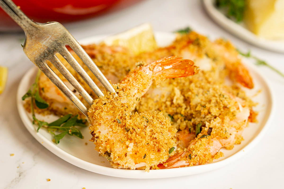 One-Pan Shrimp Oreganata | Babaganosh
