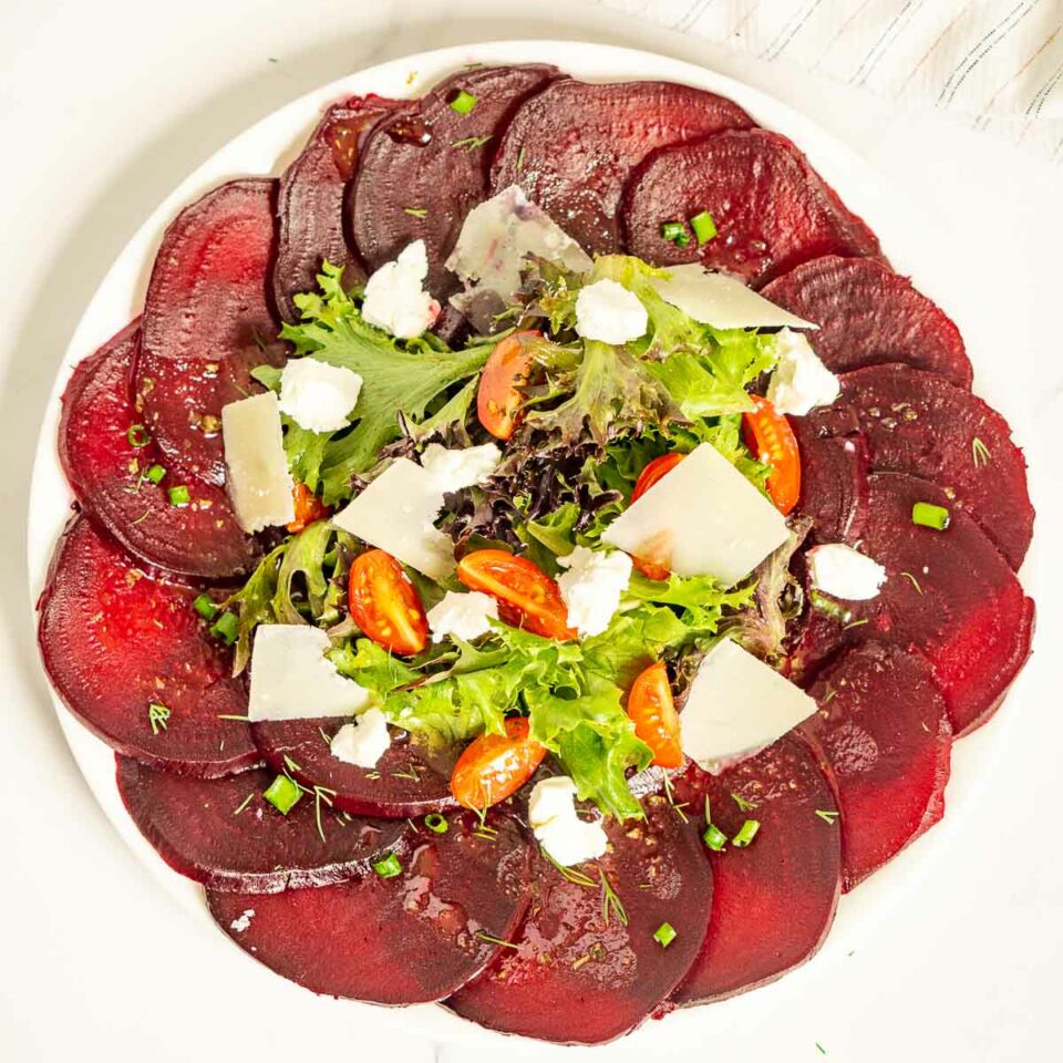 Beet Carpaccio | Babaganosh